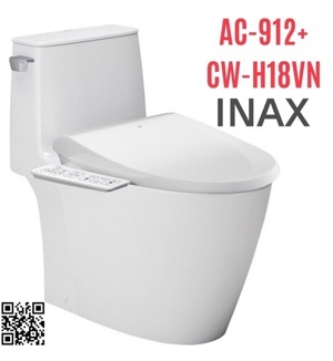 Bồn cầu 1 khối Inax AC-912VN+CW-H18VN