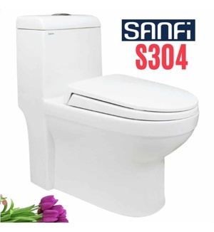 Bồn cầu 1 khối Sanfi S304