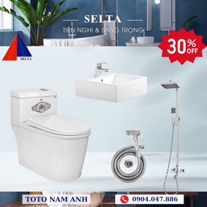 Bồn cầu 1 khối Selta ST07