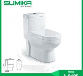 Bồn cầu 1 khối Sumika A-0105