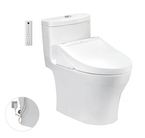 Bồn cầu 1 khối Toto MS889DRW14 Nắp Rửa Điện Tử Washlet