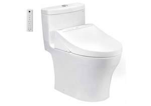 Bồn cầu 1 khối Toto MS889DRW14 Nắp Rửa Điện Tử Washlet