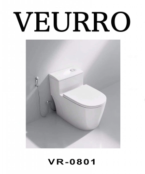 Bồn cầu 1 khối Veurro VRBC-0801