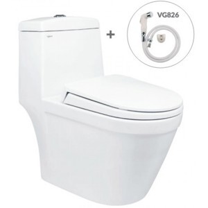 Bồn cầu 1 khối Viglacera V35M