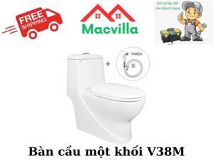 Bồn cầu 1 khối Viglacera V38M