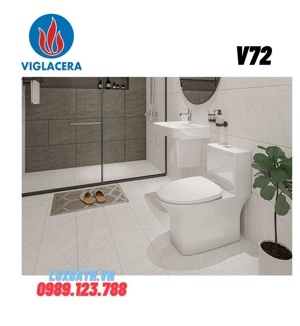 Bồn cầu 1 khối Viglacera V72