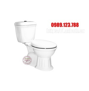 Bồn cầu 2 khối 2 nút nhấn Hảo Cảnh V07