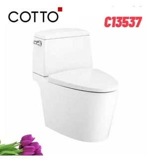 Bồn cầu 2 khối Cotto C13537WH