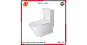 Bồn cầu 2 khối Duravit 588.45.383