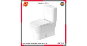 Bồn cầu 2 khối Duravit 588.45.393