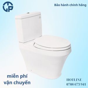 Bồn cầu 2 khối kèm nắp rửa êm Toto CS948DT2