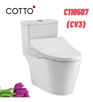 Bồn cầu 2 khối nắp điện tử Cotto C110507(CV3)