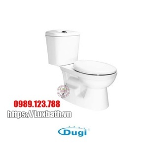 Bồn cầu 2 khối nắp êm Dugi DG2504