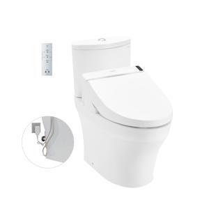 Bồn cầu 2 khối nắp rửa điện tử TOTO CS838DW6