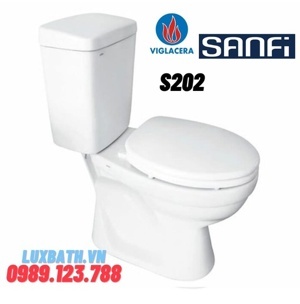 Bồn cầu 2 khối Sanfi S202