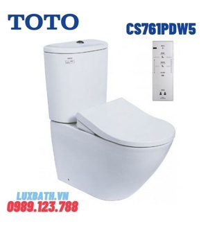 Bồn cầu 2 khối Toto CS761PDW5