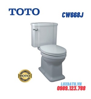 Bồn cầu 2 khối TOTO CW668J#W/SW668J/214#W/TC393VS#W/TX215C/HAP004A-F/T53DSR#W