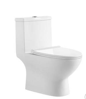 Bồn cầu Basic BS118 -  1 khối, nắp đóng êm