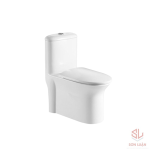 Bồn cầu Basic BSA-120 -  1 khối, nắp đóng êm