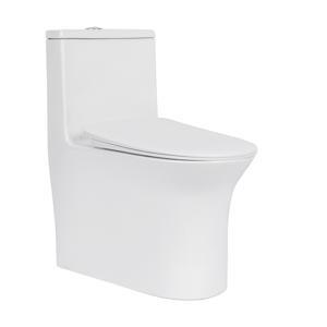 Bồn cầu Basic BSA121 -  1 khối, nắp đóng êm