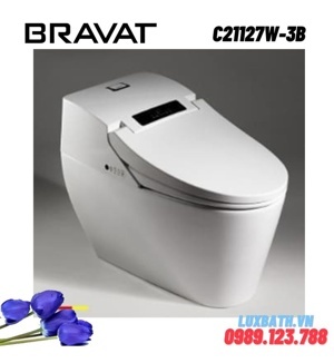 Bồn cầu cảm ứng Bravat C21127W-3B