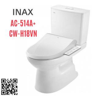 Bồn cầu cảm ứng Inax AC-514A+CW-H18VN