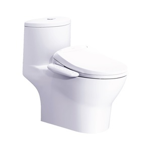 Bồn cầu cảm ứng nắp rửa điện tử Caesar CD1375+TAF400H