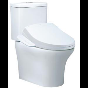 Bồn cầu cảm ứng nắp rửa điện tử Caesar CD1341+TAF400H