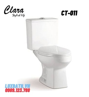 Bồn cầu CLARA CT-011, hai khối