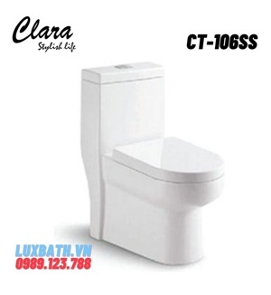 Bồn cầu CLARA CT-106SS, một khối