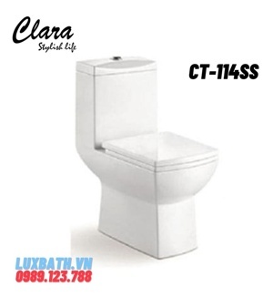 Bồn cầu CLARA CT-114SS, một khối
