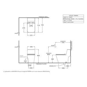 Bồn cầu Cotto C103257