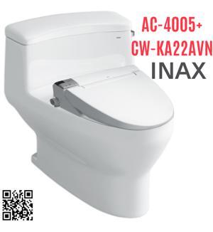 Bồn cầu điện tử Inax AC-4005+CW-KA22AVN