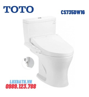 Bồn cầu điện tử Toto CS735DW16 Nắp rửa washlet TCF23410AAA