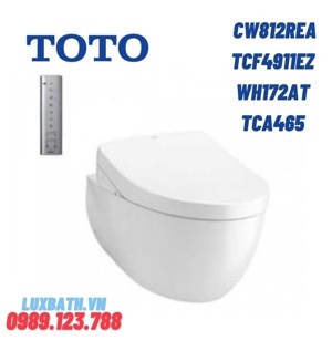 Bồn cầu điện tử treo tường Toto CW812REA#W/TCF4911EZ#NW1