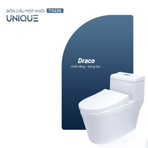 Bồn cầu Draco T1123S - 1 khối