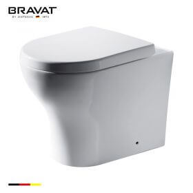 Bồn cầu đứng đặt sàn Bravat C01018W-A-ENG