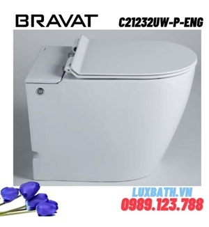 Bồn cầu đứng đặt sàn Bravat C21232UW-P-ENG