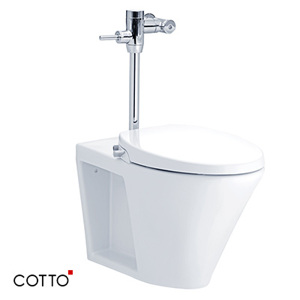 Bồn cầu dùng van xả Cotto C1322