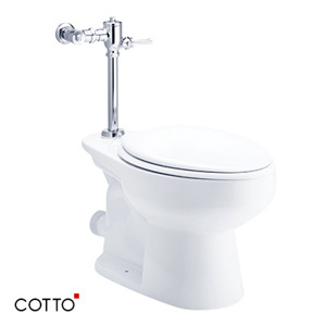 Bồn cầu dùng van xả Cotto C1330