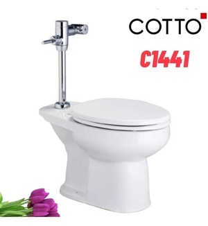 Bồn cầu dùng van xả COTTO C1441