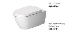 Bồn cầu DUravit 588.45.394