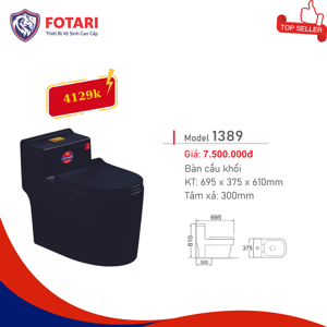 Bồn cầu Fotari 1389