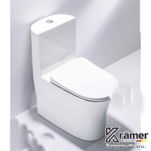 Bồn cầu Geberit Kramer KB-855 - 1 Khối