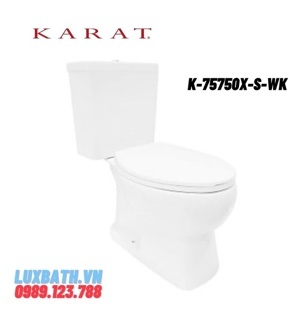 Bồn cầu hai khối Karat Fern K-75750X-S-WK