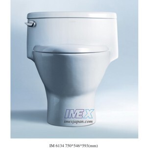 Bồn cầu Imex IM 6134 - 1 khối