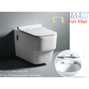 Bồn cầu Imex IM 6192 - 1 khối