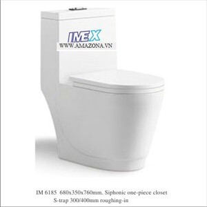 Bồn cầu Imex IM6185 - 1 khối