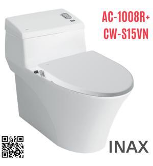 Bồn cầu Inax AC-1008R+CW-S15VN (Nắp shower toilet)