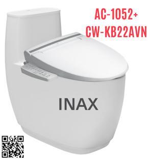 Bồn cầu Inax AC-1052+CW-KB22AVN - 1 khối, nắp rửa điện tử